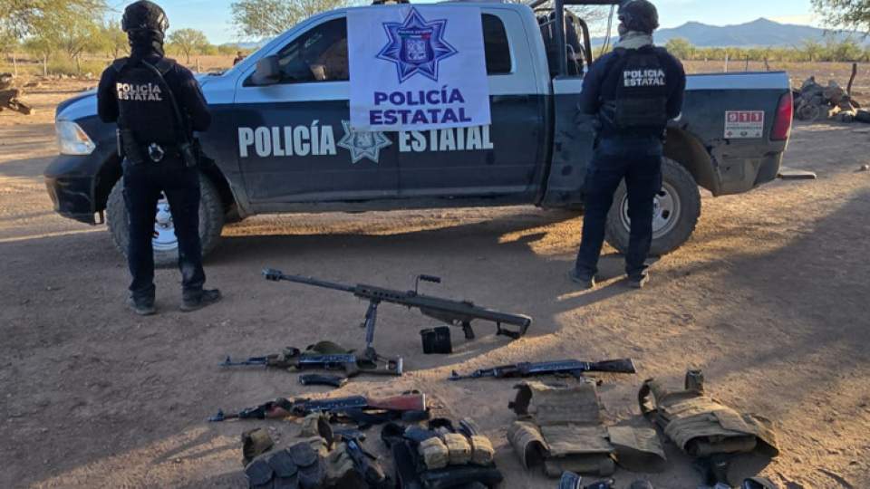 Recupera Seguridad Pública de Sonora rancho ocupado por la delincuencia